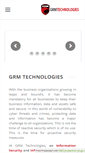 Mobile Screenshot of grmtechnologies.com
